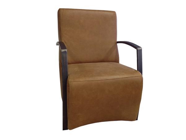 Grote foto foggia design armfauteuil in leer huis en inrichting stoelen