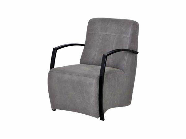 Grote foto foggia design armfauteuil in leer huis en inrichting stoelen