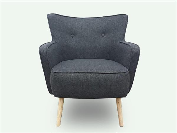 Grote foto salzburg arm fauteuil uitgevoerd in stof huis en inrichting stoelen