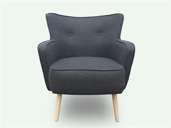 Grote foto salzburg fauteuil uitgevoerd in stof huis en inrichting stoelen