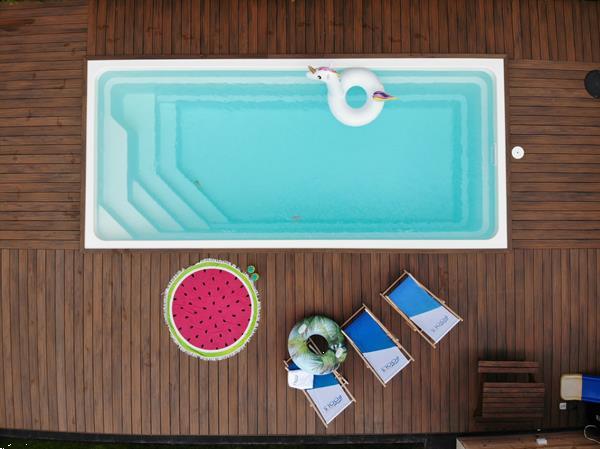 Grote foto polyester zwembad glasvezel zwembaden 6 50m tuin en terras zwembaden toebehoren