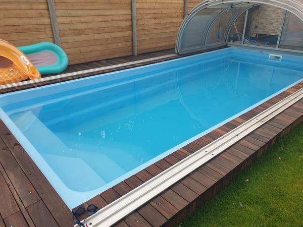 Grote foto polyester zwembad inbouw monoblock 7 10m tuin en terras zwembaden toebehoren