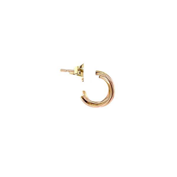 Grote foto gouden oorstekers met ros goud 14 krt 112.5 sieraden tassen en uiterlijk oorbellen