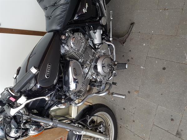 Grote foto yamaha xv1100 motoren yamaha