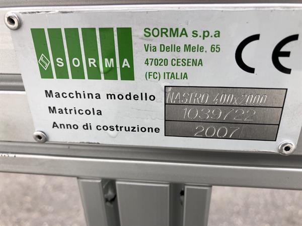 Grote foto sorma nastro transportband 200 x 40 cm agrarisch transportbanden