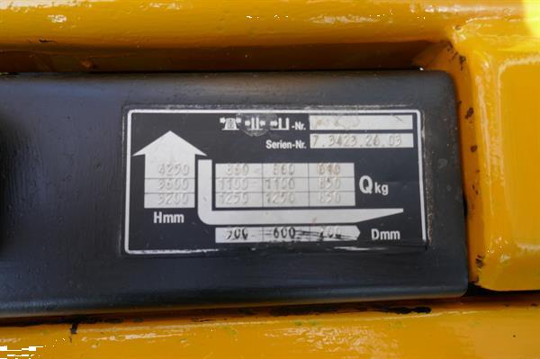 Grote foto vs 20857 elektrische triplex stapelaar jungheinrich 4250mm freelift doe het zelf en verbouw hefwerktuigen