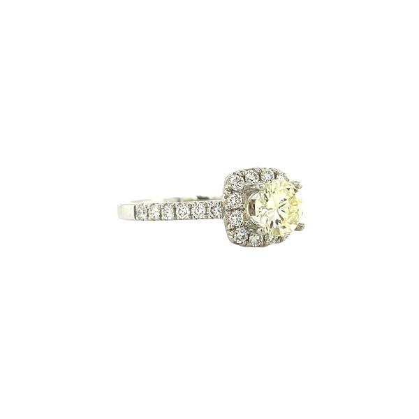 Grote foto witgouden ring met diamant 1.13ct. 18 krt nieuw 5245 sieraden tassen en uiterlijk ringen voor haar