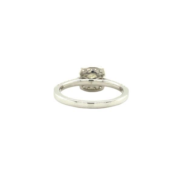 Grote foto witgouden ring met diamant 1.13ct. 18 krt nieuw 5245 sieraden tassen en uiterlijk ringen voor haar