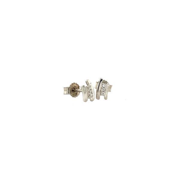 Grote foto gouden oorstekers met diamant 14 krt 222 sieraden tassen en uiterlijk oorbellen
