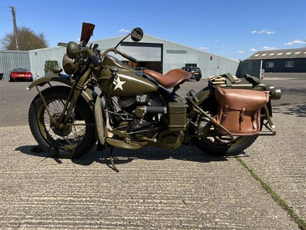 Grote foto 1942 military harley davidson wla fietsen en brommers oldtimers