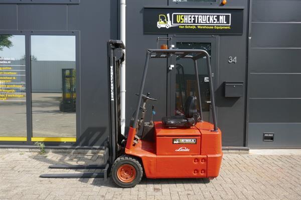 Grote foto vs 20862 elektrische heftruck linde e15 3300mm agrarisch heftrucks