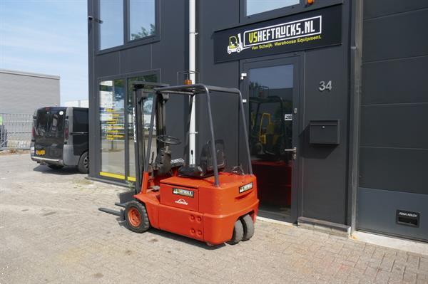 Grote foto vs 20862 elektrische heftruck linde e15 3300mm agrarisch heftrucks