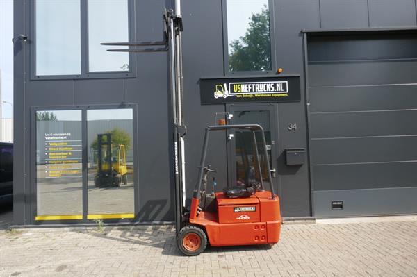 Grote foto vs 20862 elektrische heftruck linde e15 3300mm agrarisch heftrucks