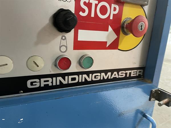 Grote foto ontbraammachine finishing machine schuurband grindingmaster mb 600 doe het zelf en verbouw ijzerwaren en bevestigingsmiddelen