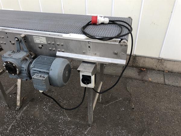 Grote foto br el plastic belt conveyor agrarisch transportbanden