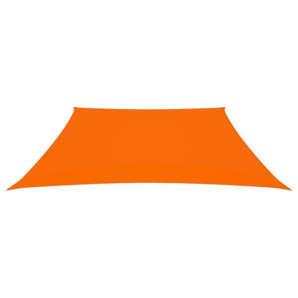 Grote foto vidaxl voile de parasol tissu oxford trap ze 3 4x3 m orange tuin en terras overige tuin en terras