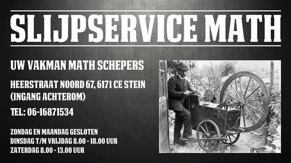 Grote foto slijperservice math diensten en vakmensen klussers en klusbedrijven