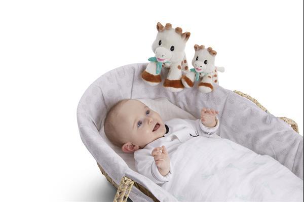 Grote foto knuffel giraffe 20cm sophie de giraf kinderen en baby knuffels en pluche