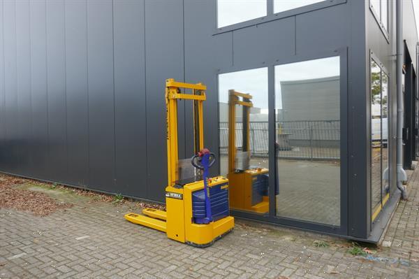 Grote foto vs 20877 elektrische stapelaar stocklin 3400mm initiele lift doe het zelf en verbouw hefwerktuigen