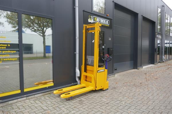 Grote foto vs 20877 elektrische stapelaar stocklin 3400mm initiele lift doe het zelf en verbouw hefwerktuigen