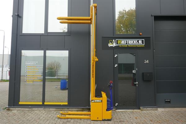 Grote foto vs 20877 elektrische stapelaar stocklin 3400mm initiele lift doe het zelf en verbouw hefwerktuigen