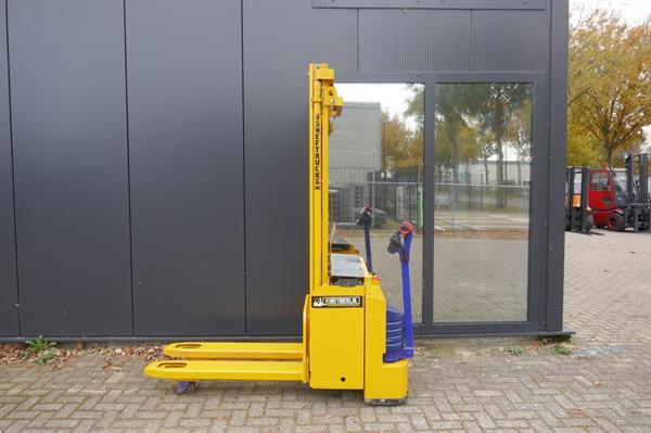 Grote foto vs 20877 elektrische stapelaar stocklin 3400mm initiele lift doe het zelf en verbouw hefwerktuigen