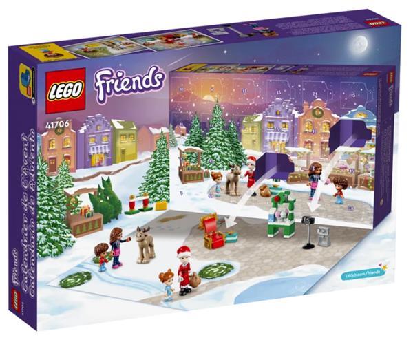 Grote foto lego friends 41706 adventkalender kinderen en baby duplo en lego