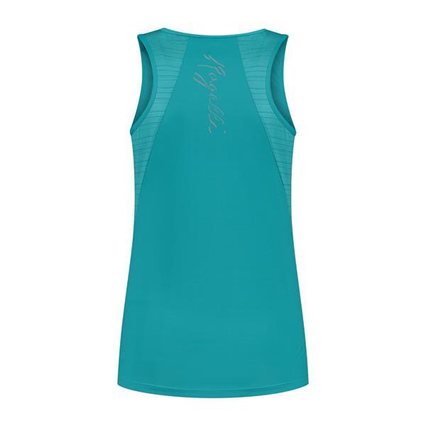 Grote foto core hardloop tanktop dames blauw sport en fitness loopsport en atletiek