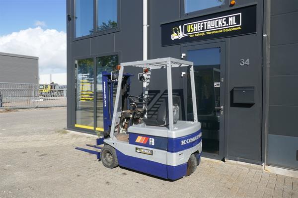 Grote foto vs 20881 elektrische heftruck komatsu 2600mm 1500kg agrarisch heftrucks