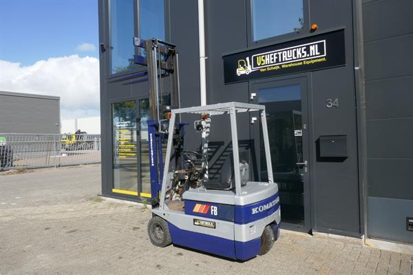 Grote foto vs 20881 elektrische heftruck komatsu 2600mm 1500kg agrarisch heftrucks