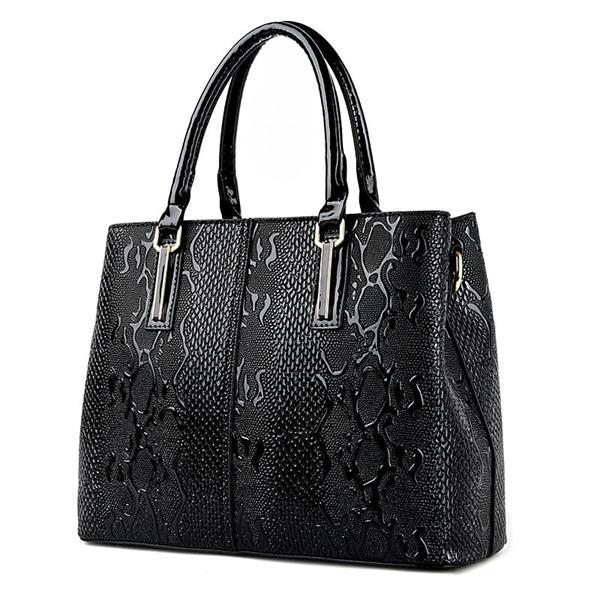 Grote foto luxe leren draagtas designer handtas schoudertas met grote sieraden tassen en uiterlijk damestassen