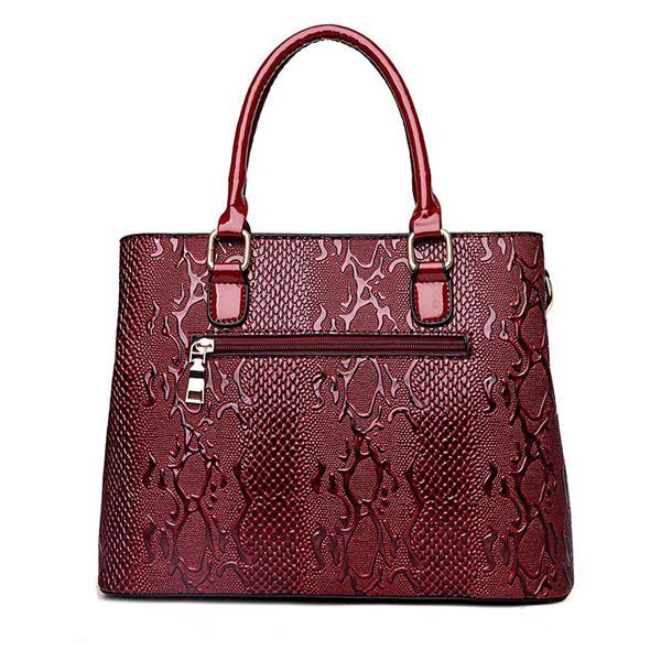 Grote foto luxe leren draagtas designer handtas schoudertas met grote sieraden tassen en uiterlijk damestassen