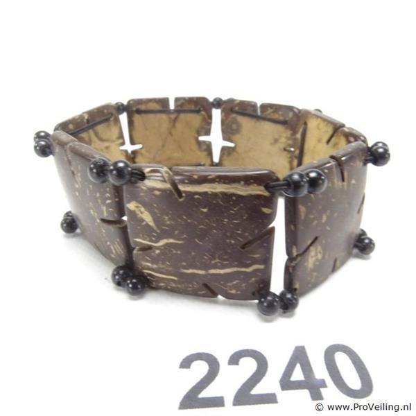 Grote foto online veiling houten armband elastiek sieraden tassen en uiterlijk armbanden voor haar
