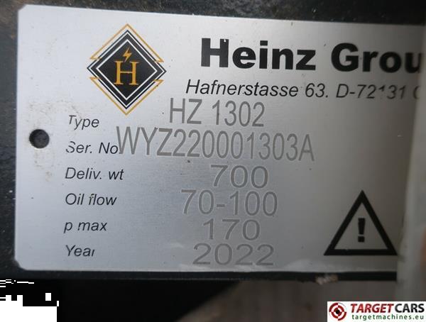 Grote foto heinz hz1302 hydralic excavator breaker hammer 14 doe het zelf en verbouw aanbouwdelen