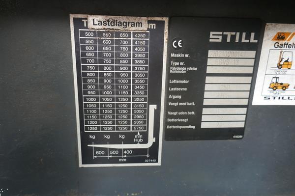 Grote foto vs 20886 elektrische stapelaar still egvs13 3620mm doe het zelf en verbouw hefwerktuigen