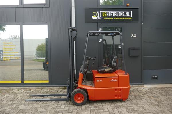 Grote foto vs 20896 elektrische heftruck linde e15 3250mm accu2016 agrarisch heftrucks