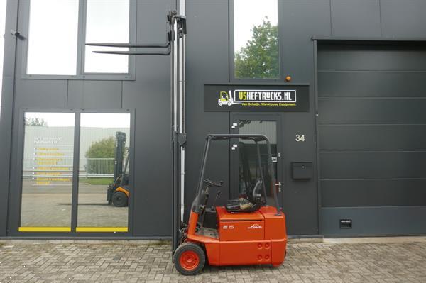 Grote foto vs 20896 elektrische heftruck linde e15 3250mm accu2016 agrarisch heftrucks