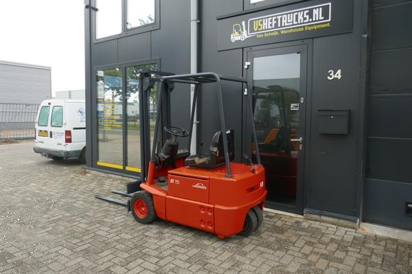 Grote foto vs 20896 elektrische heftruck linde e15 3250mm accu2016 agrarisch heftrucks