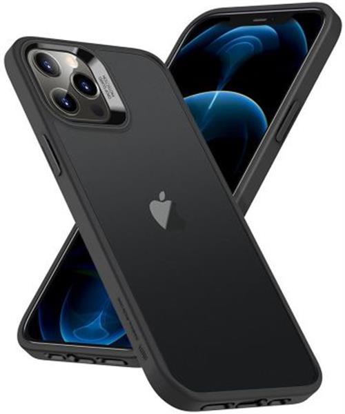 Grote foto esr classic hybrid apple iphone 12 pro max hoesje transparan telecommunicatie apple iphone