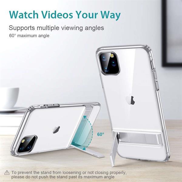 Grote foto esr apple iphone 11 pro air shield boost hoesje transparan telecommunicatie apple iphone