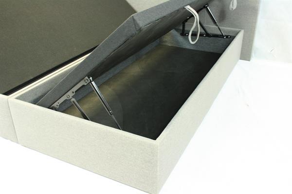 Grote foto opbergbox lyon met zijopening incl. comfortmatras huis en inrichting boxsprings