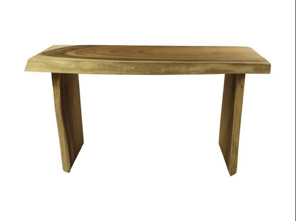 Grote foto console tafel 140x40x80 naturel munggur huis en inrichting eettafels