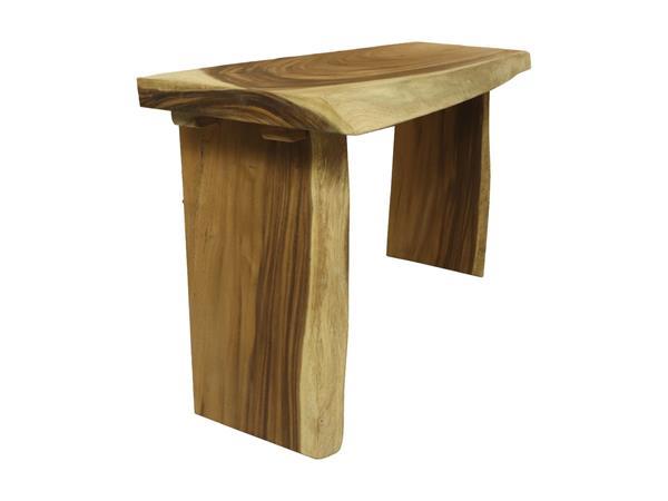 Grote foto console tafel 140x40x80 naturel munggur huis en inrichting eettafels