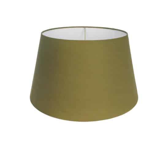 Grote foto lampenkap extra groot taps 52 cm olijfgroen huis en inrichting lampenkappen