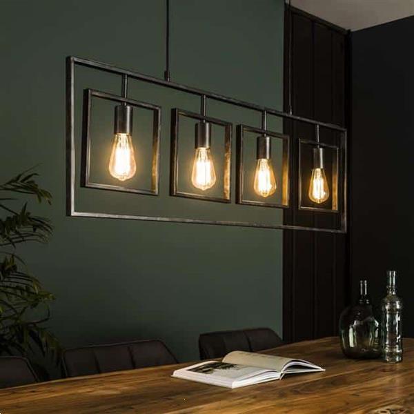 Grote foto hanglamp 4l turn square charcoal huis en inrichting overige