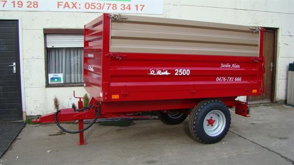 Grote foto dra mini kipper dr 2500 agrarisch aanhangwagens