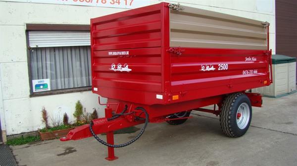Grote foto dra mini kipper dr 2500 agrarisch aanhangwagens