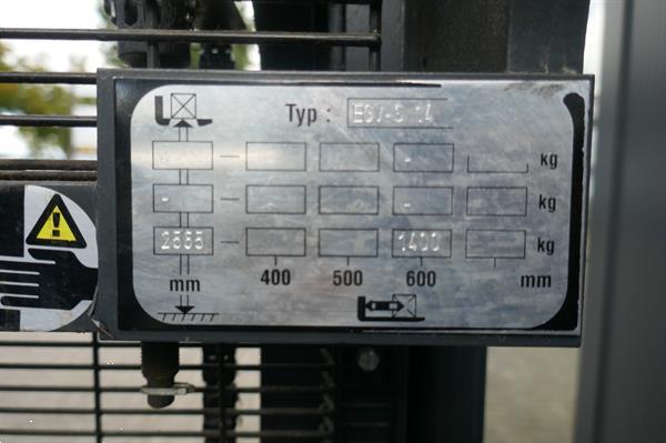 Grote foto vs 20908 elektrische stapelaar still egvs14 staplateau 2565mm doe het zelf en verbouw hefwerktuigen