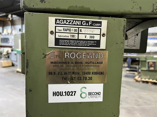 Grote foto lintzaag bandzaag zaagmachine hout agazzani nra 600 doe het zelf en verbouw ijzerwaren en bevestigingsmiddelen