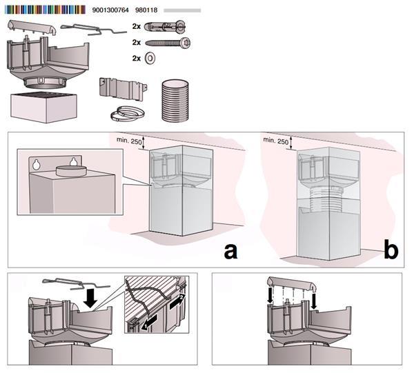 Grote foto bosch recirculatieset met filter dwz0xx0j0 witgoed en apparatuur onderdelen en toebehoren